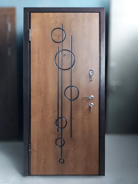 Плита MDF с рисунком из окружностей