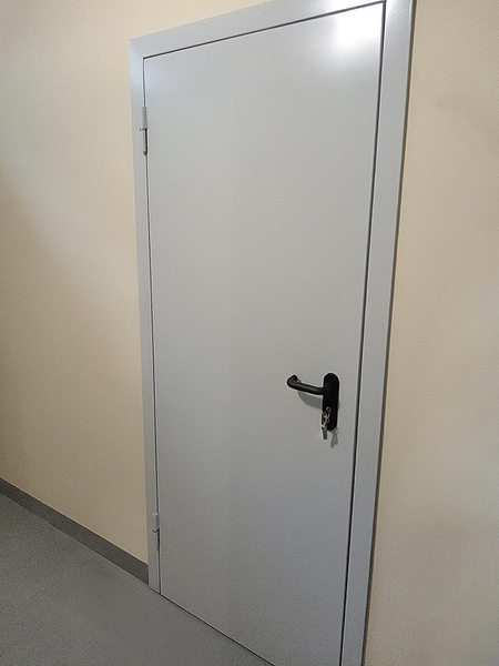 Дверь светло-серого цвета