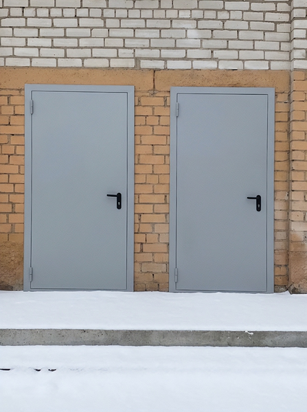 Однопольные глухие двери