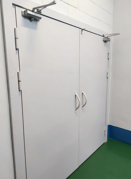 Техническая двупольная дверь Техническая двупольная дверь