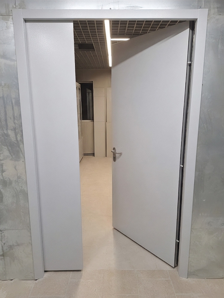 Полуторная пожаростойкая дверь