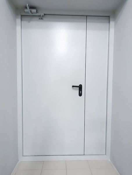 Полуторная огнестойкая дверь