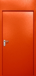 Однопольная противопожарная дверь EI-60 с верхней вставкой, окрас по RAL 3003