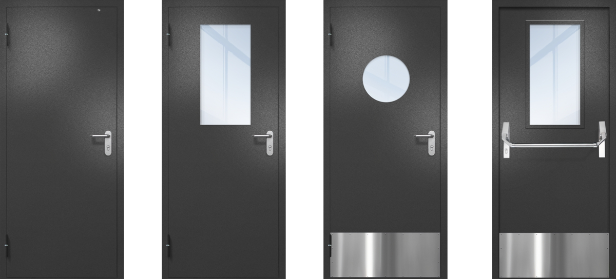 Однопольные двери ei-60